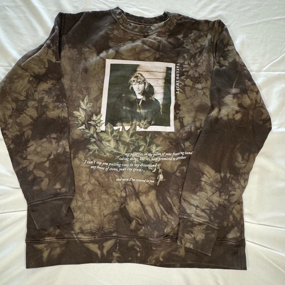 Taylor Swift official Evermore sweatshirt